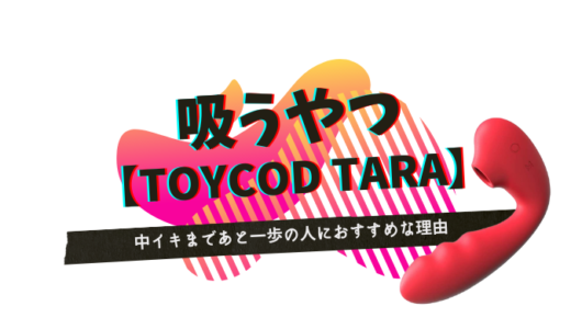 吸うやつ（Toycod Tara）漫画レビュー！中イキの恐怖心を乗り越えたい人におすすめの吸引バイブ